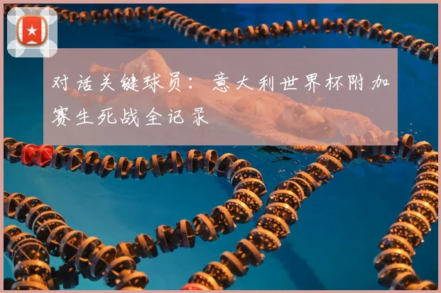 对话关键球员：意大利世界杯附加赛生死战全记录
